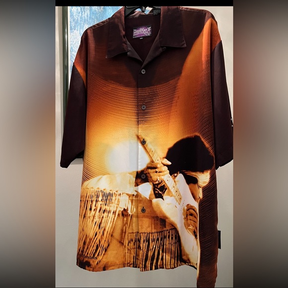 Rare JIMI Hendrix Button Up from Hard Rock Las Vegas - Picture 1 of 12